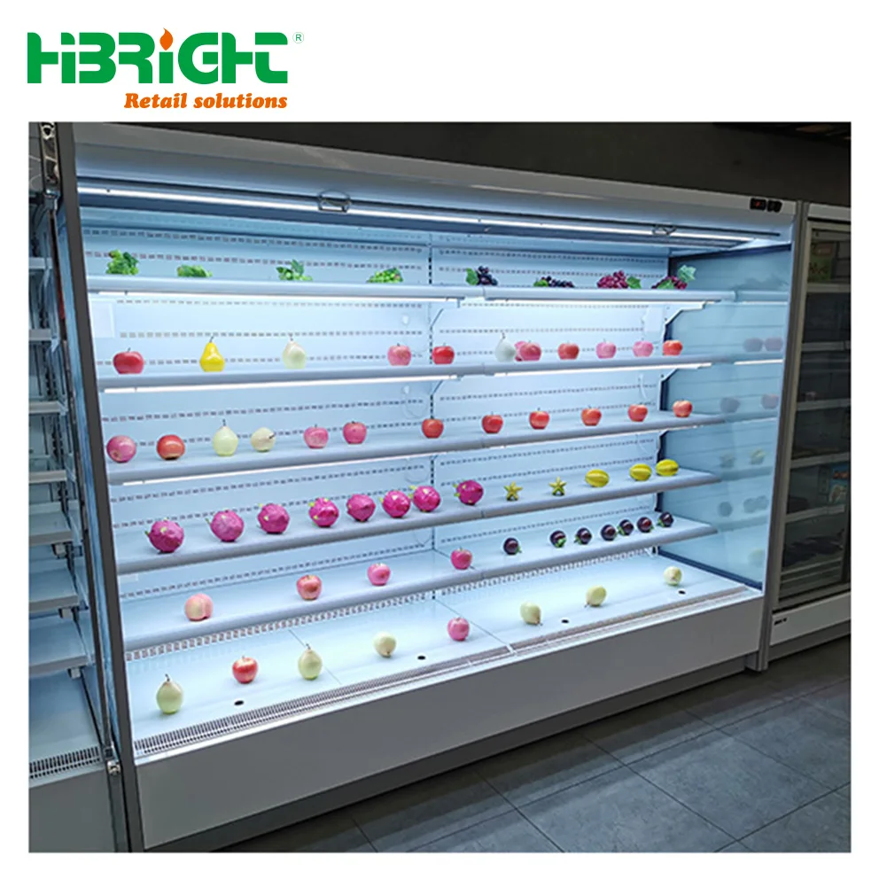 High Quality Low Price Convenience Store Fridge Grocery Freezer Commercial Refrigerator for Supermarket