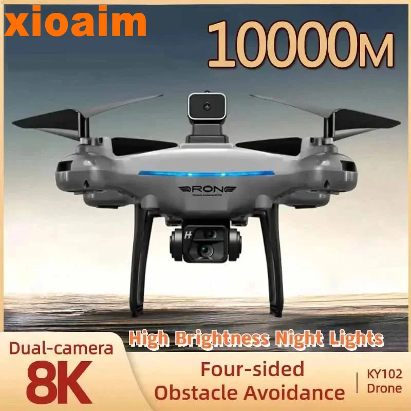 Per Xiaomi Ky102 Drone 8K Profesional Dual-Camera Fotografia Aerea 360 Evitamento Ostacoli Flusso Ottico Aereo Rc A Quattro Assi