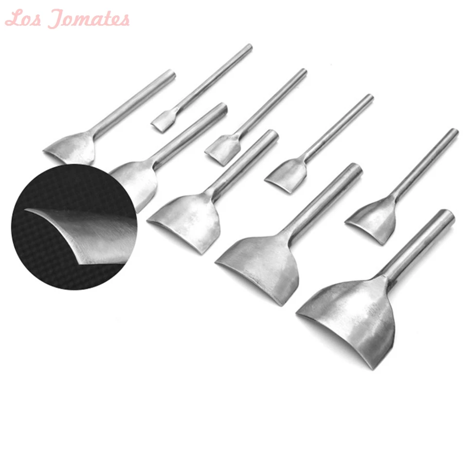 Cuir Artisanat Poinçon Coin Poinçon Outils Demi-cercle Demi-rond Coupeur Ensemble Bricolage Trou Poinçon Coupeur Pour Ceinture Portefeuille Sangle Couture(35mm