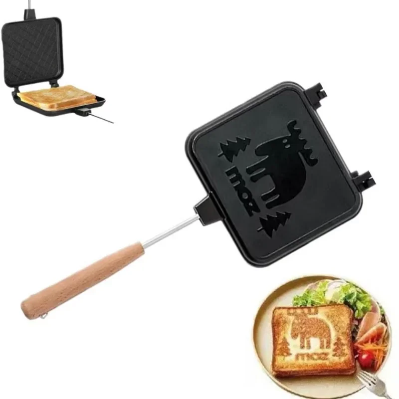 صانع الجبن المشوي مزدوج الجوانب قابل للفصل المحمول...