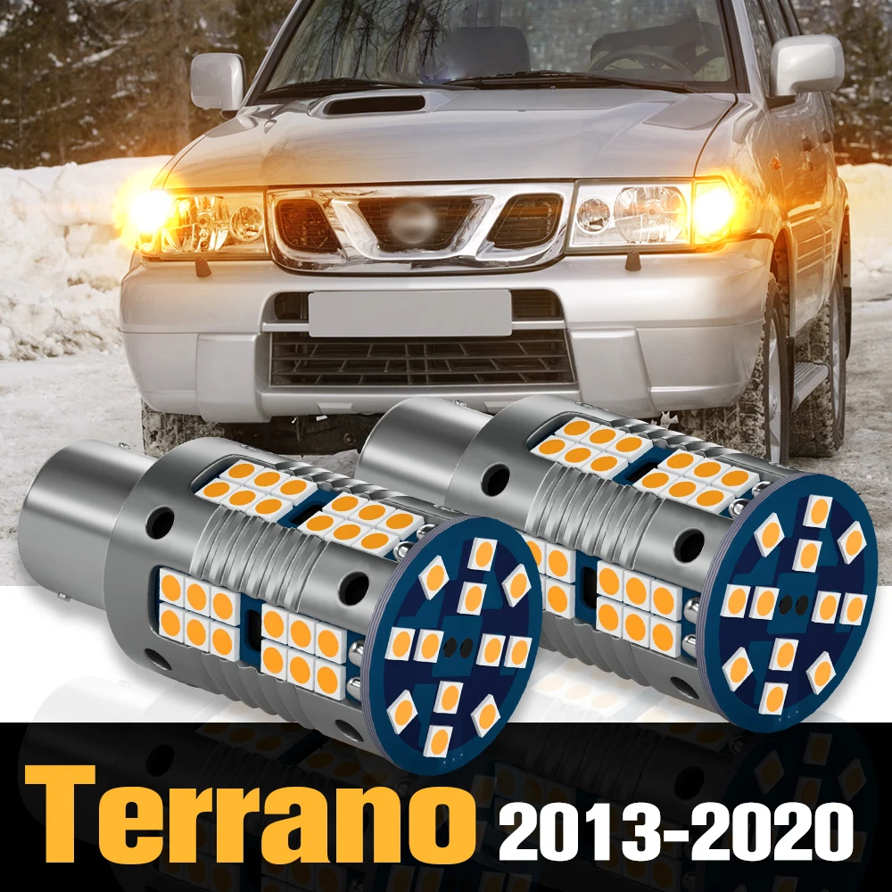 

2pcs Canbus LED Turn Signal Light Lamp Accessories For Nissan Terrano D10 2013-2020 2014 2015 2016 2017 2018 2019