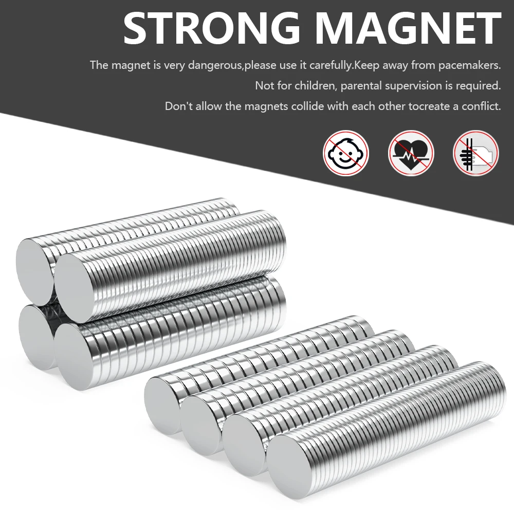 20x2 20x3 25x2mm N35 Superstarker Neodym-Magnet Runder NdfeB Leistungsstarker Permanentmagnet imanes Magnents Kühlschrankmagnet – Detail 5