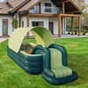 2/3M Large Swimming Pool Family Outdoor Party Pools Children's Inflatable Swimming Pool Sun Shade Folding Pool for Kids Baby Toy 2
