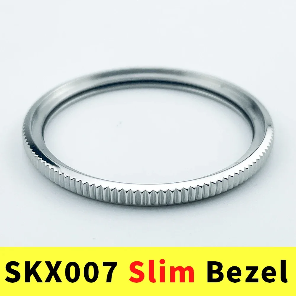 Slim Unidirectional Bezel Upgrade: Thin 316L Stainless Steel with 120 Clicks