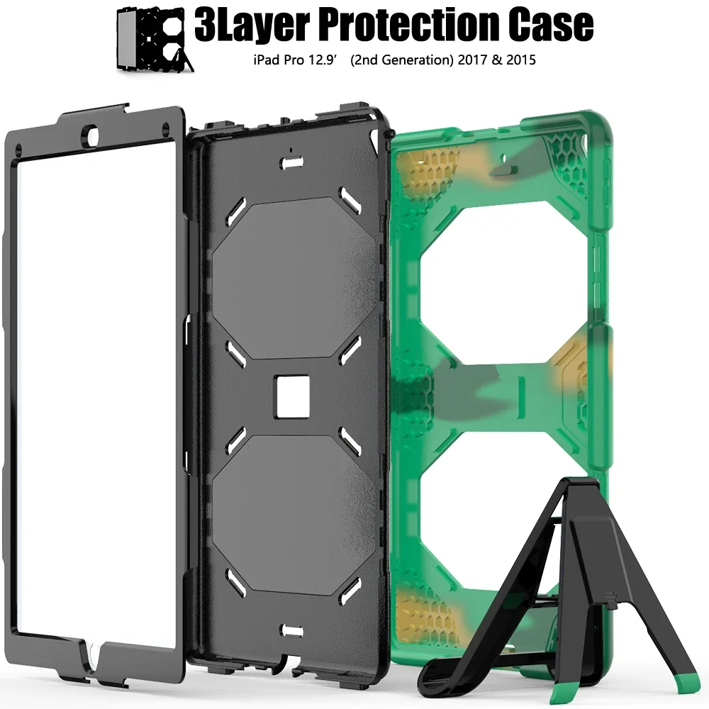 Case For iPad Pro 2015 2017 Heavy Duty Shockproof Stand