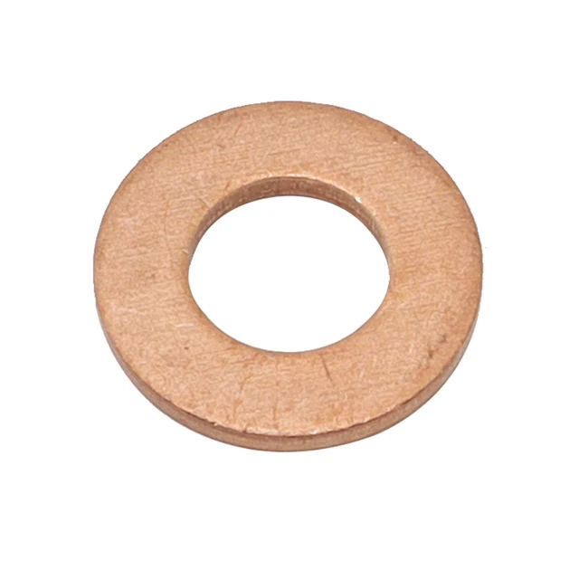 Guarnizioni Rame 5x9x1mm | 4 Pezzi | Per Tappo Scarico Olio E Viti Coppia | Isolamento Idraulico