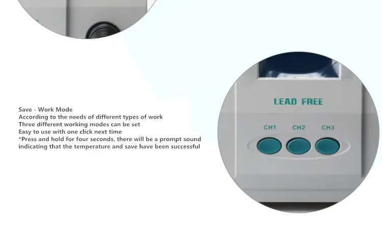 ST-861 Lead-free Adjustable Hot Air Gun Rework Station Soldering 1000W 220V For Phone CPU Chip Repair Same QUICK 861DW