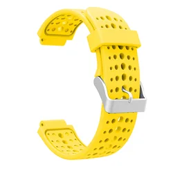 Silicone Sport Wristband Replacement Strap (YELLOW)