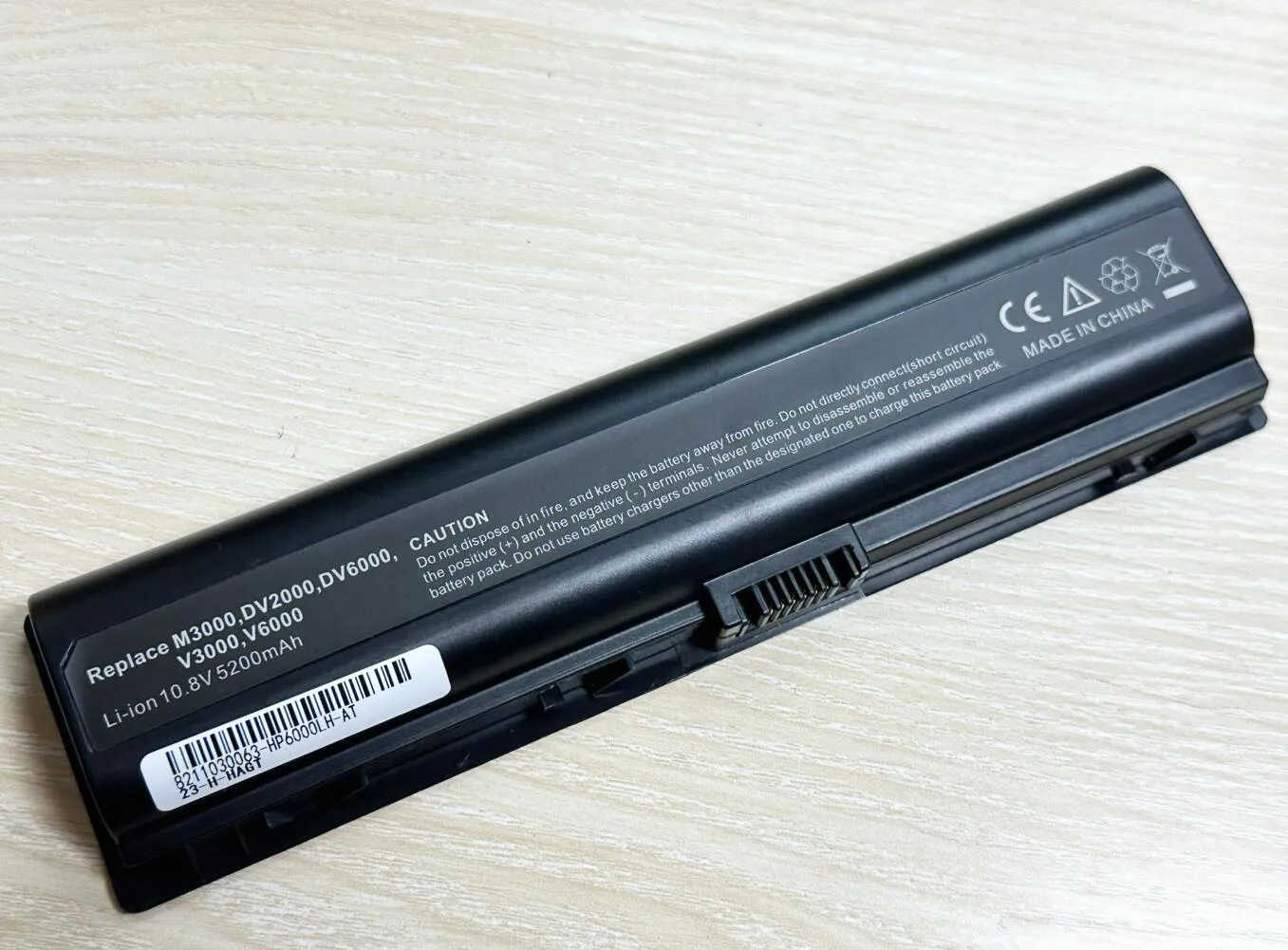 NewNet Batteria 5200mAh Per Notebook HP Compaq Presario CQ60 – Serie 300, Sostitutiva Originale