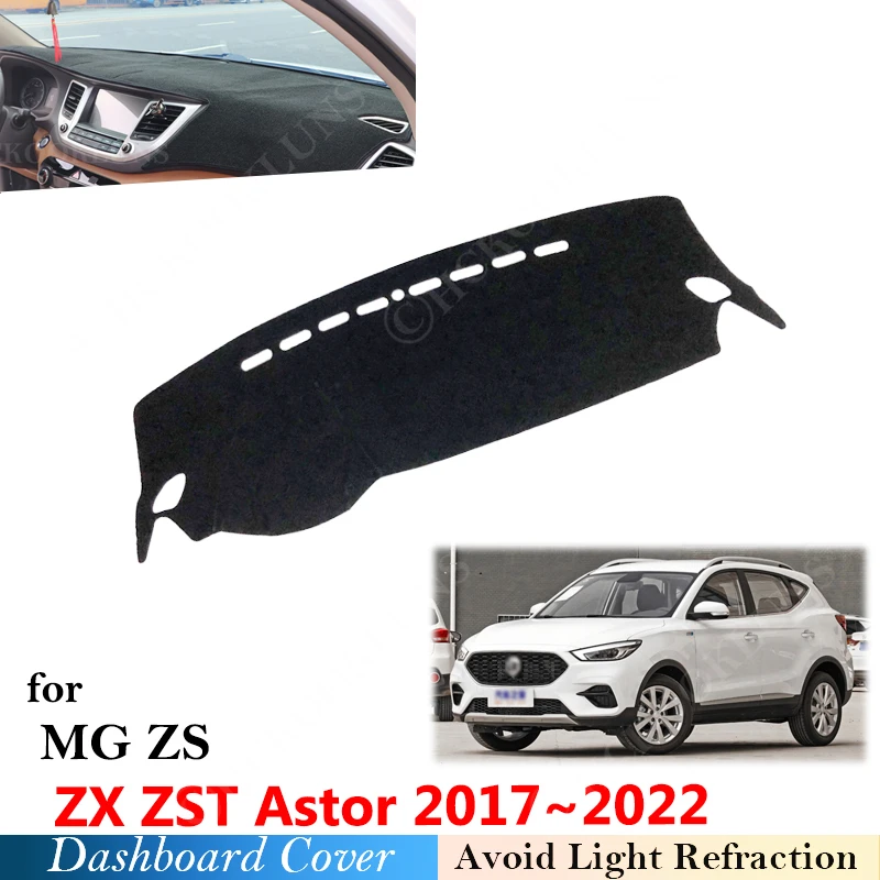 

Защитная накладка на приборную панель для MG ZS ZX ZST Astor 2017 2018 2019 2020 2021 2022