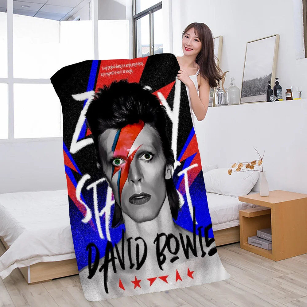 1pc D-David Hot Singer B-Bowie Big Microfiber Beach Towels Quick Dry Towel Sand Beach Towels Pool Towel For Travel Swim Pool 2