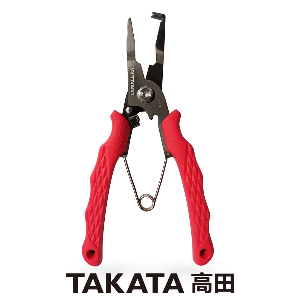 

Рыболовные плоскогубцы TAKATA, многофункциональные металлические ножницы из нержавеющей стали для морской рыбалки, резак для крючков и ниток, рыболовное снаряжение