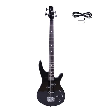 Exquisite Stylish IB Bass with Power Line and Wrench Tool Black 1
