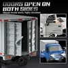 New 1:16 RC CAR Simulation Drift Climbing Truck LED Light Haul Cargo Remote Control Electric Toys For Children VS D12 6