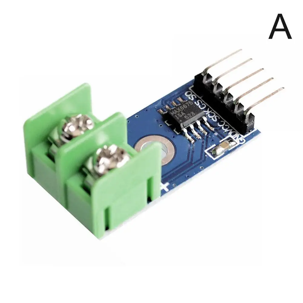 

M6 3-5 V DC MAX6675 K-type Thermocouple Temperature Sensor Temperature 0-800 Degrees Module For Arduino GND VCC SCK CS SO V0Q1