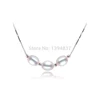 Real Natural Freshwater Pearl Necklace Women,Wedding Cute 925 Silver Pendant Necklace Daught Birhtday Gift 6