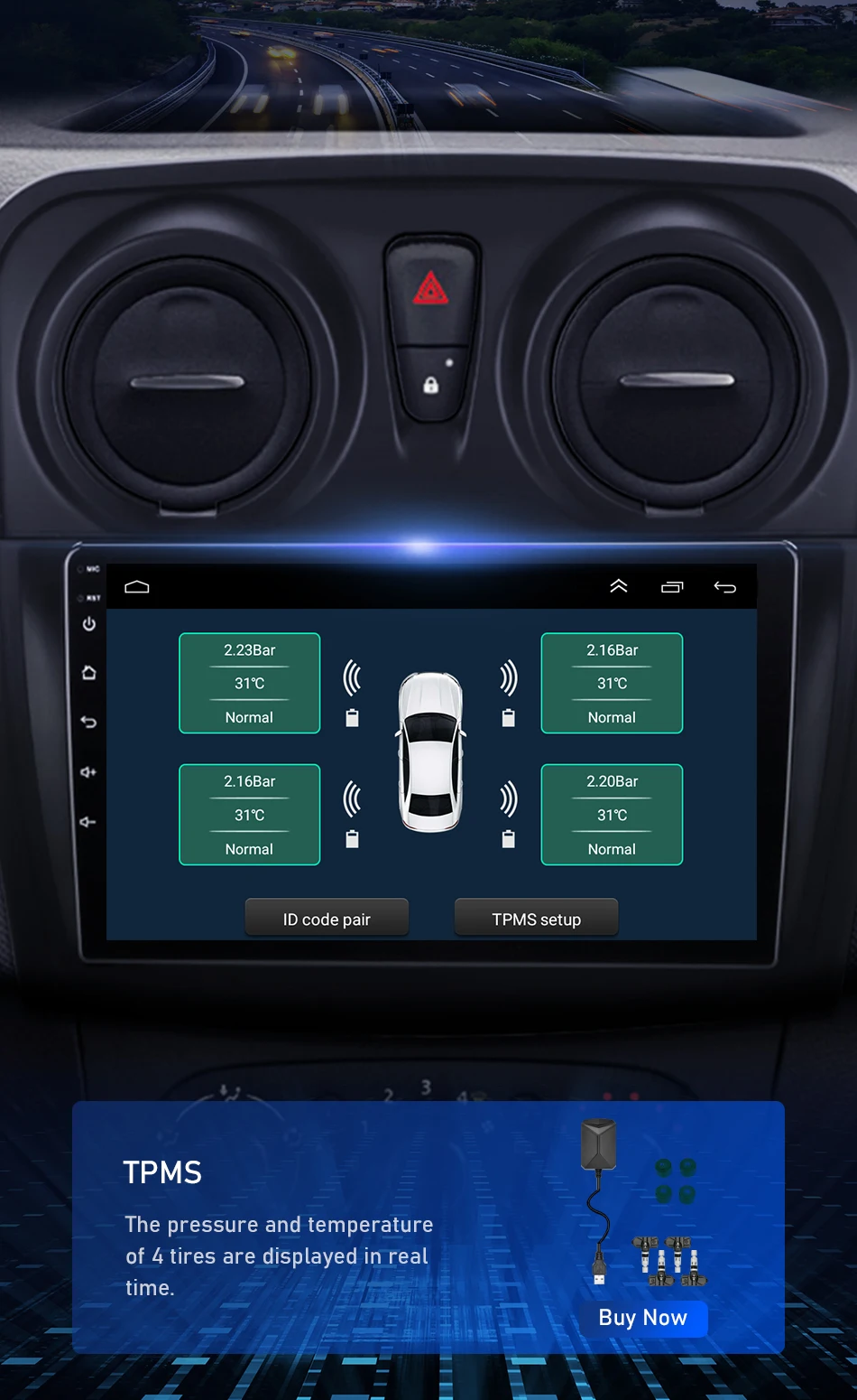 Srnubi 2 Din Autoradio für Renault Logan 2 2012-2019 Wireless Carplay Android Auto Mirror Link Navigation DVD Head Unit – Detail 26