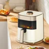 Smart Air Fryers 4.5L Large-capacity Household Multi-functional Smart Oil-free Smokeless Electric Oven AirFryers 220V fryer 2