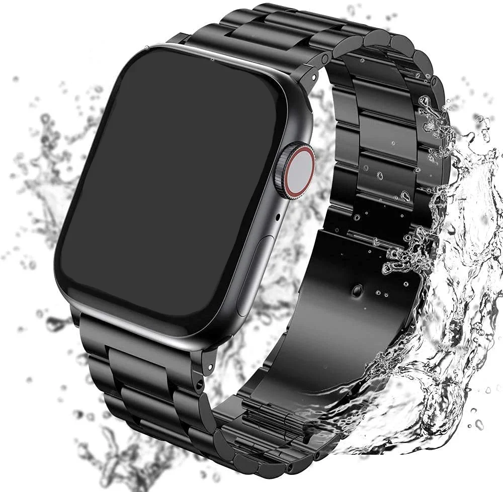 Elegant Stainless Steel Metal Watch Strap Band