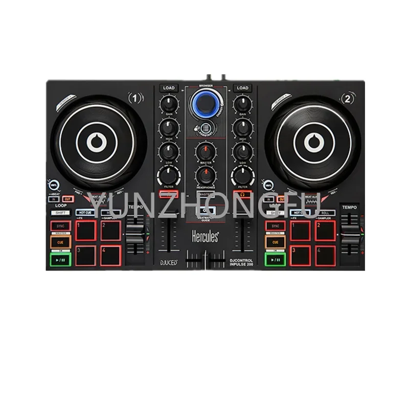 Francese Hercules Dj Disc Controller Registratore A Disco Entry-Level Computer Principiante