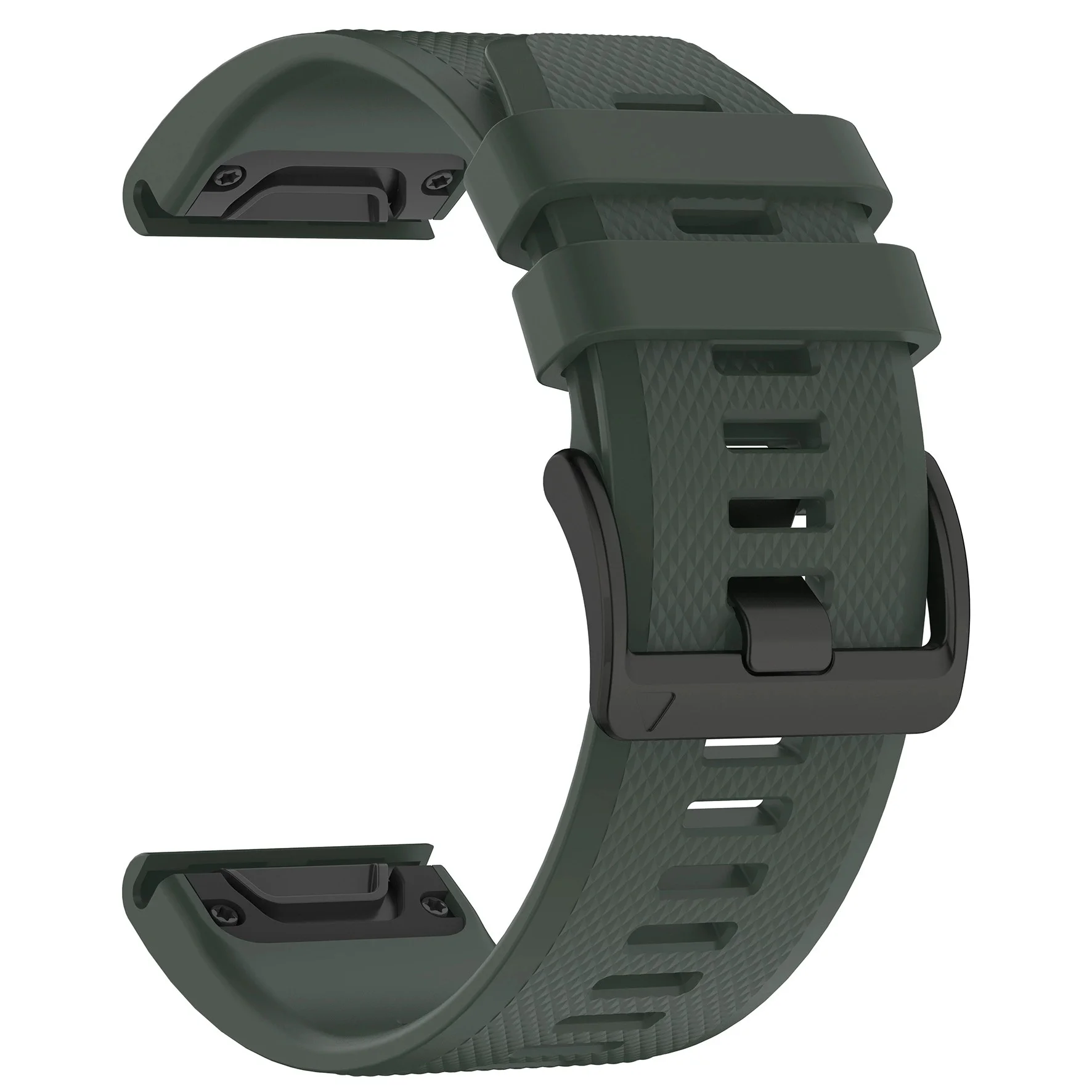 QuickFit Sports Silicone Watch Band - Enhanced Comfort and Durability for Active Lifestyles