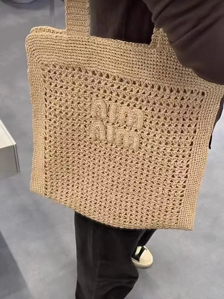 

2023 Fashion Versatile Spring/Summer New Woven Bag Straw Woven Bag Woven Bag Women's Bag New Beach Vacation Women's Bag Trend