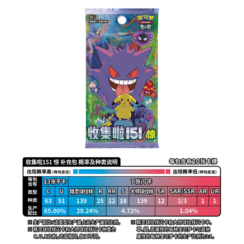 pokemon gengar booster pack Amazon.com: Pokemon 2023 Trick or Trade Gengar & Pikachu main image 0