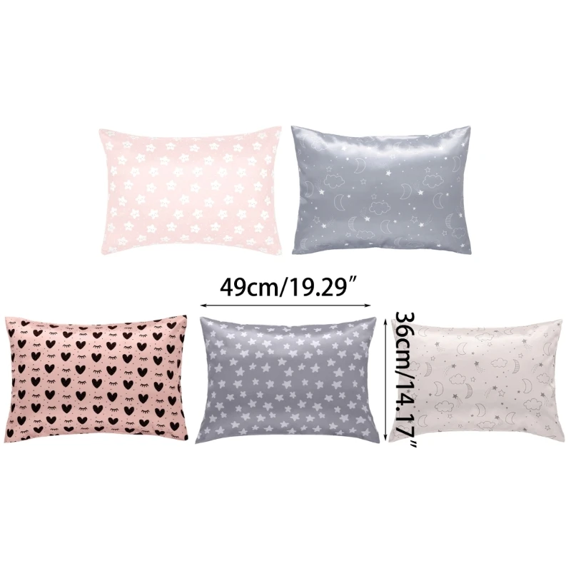 Baby Pillowcases 36x49cm Soft Breathable Pillowcase for Boy Girl fit 13x18 14x19 12x16in Kids Pillow Bed Pillow Covers