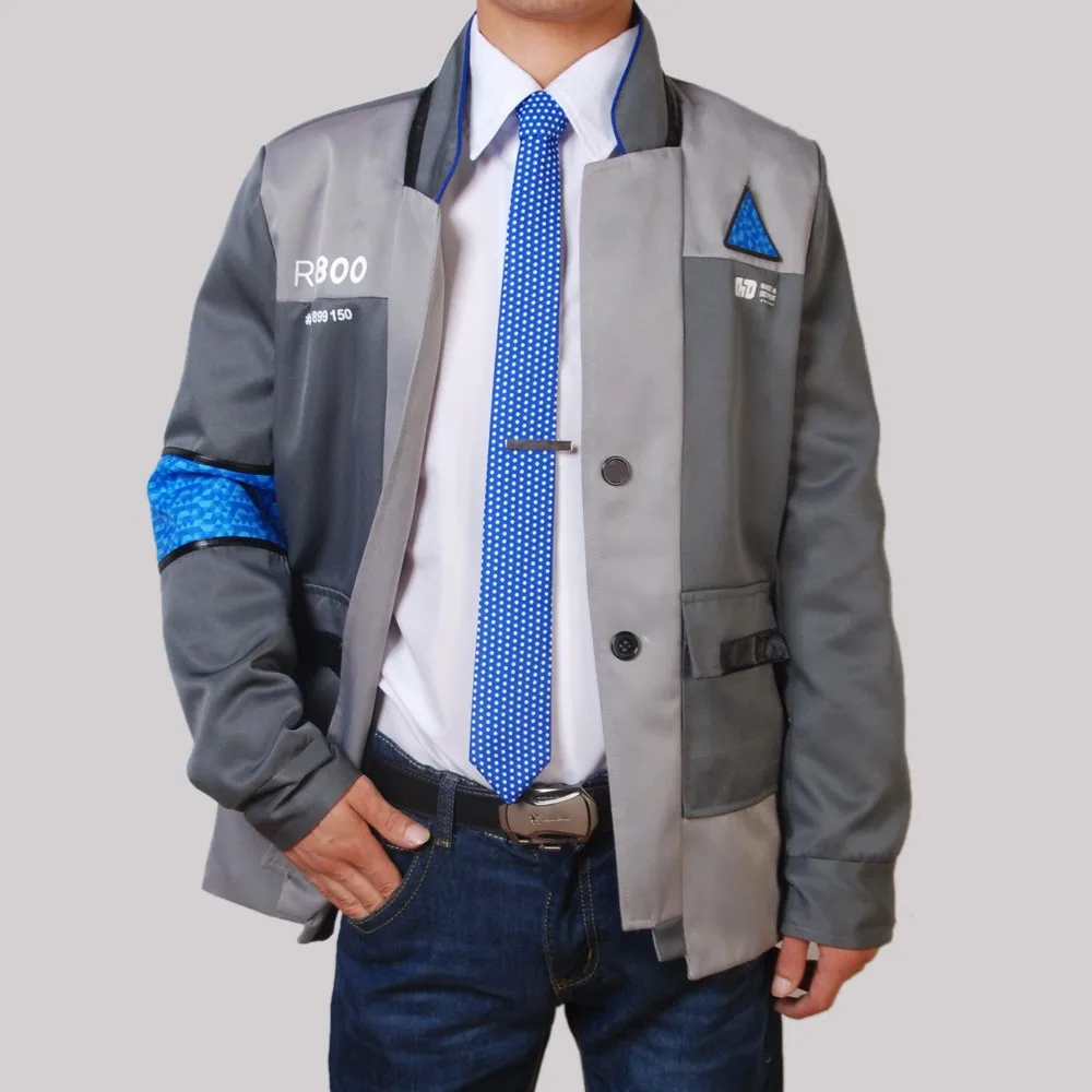 Game Detroit Become Human Cosplay Costume Connor Cosplay Uniform