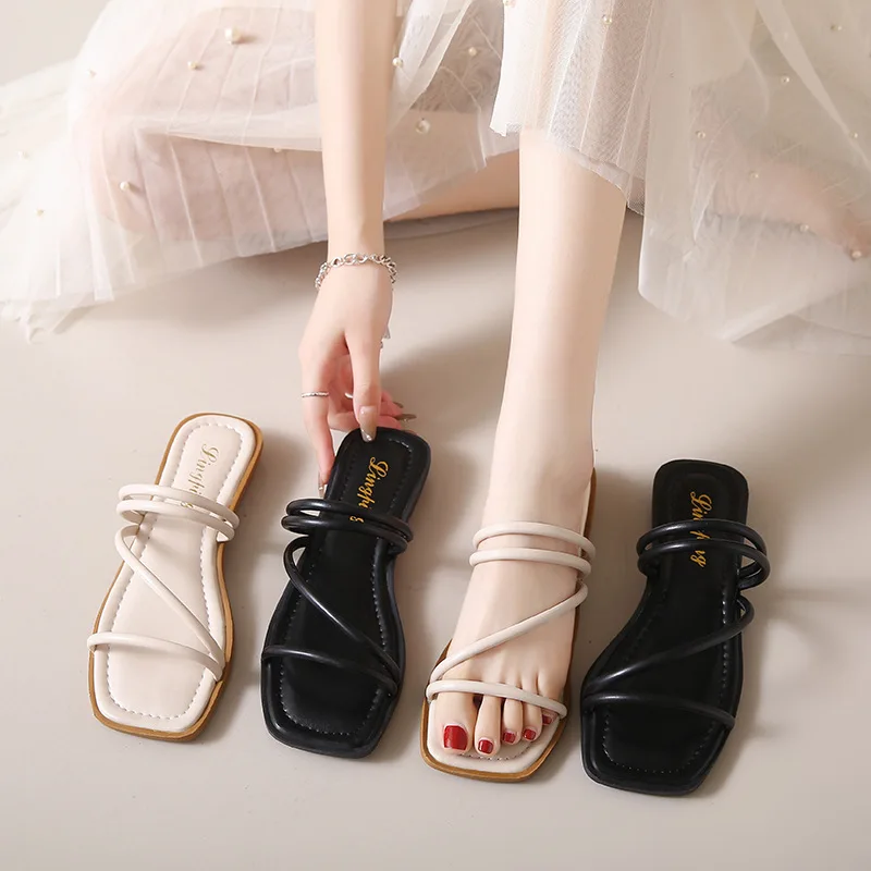 

Q271summer_slipper_flat_ladies_sandals_New сандалии и тапочки для женщин