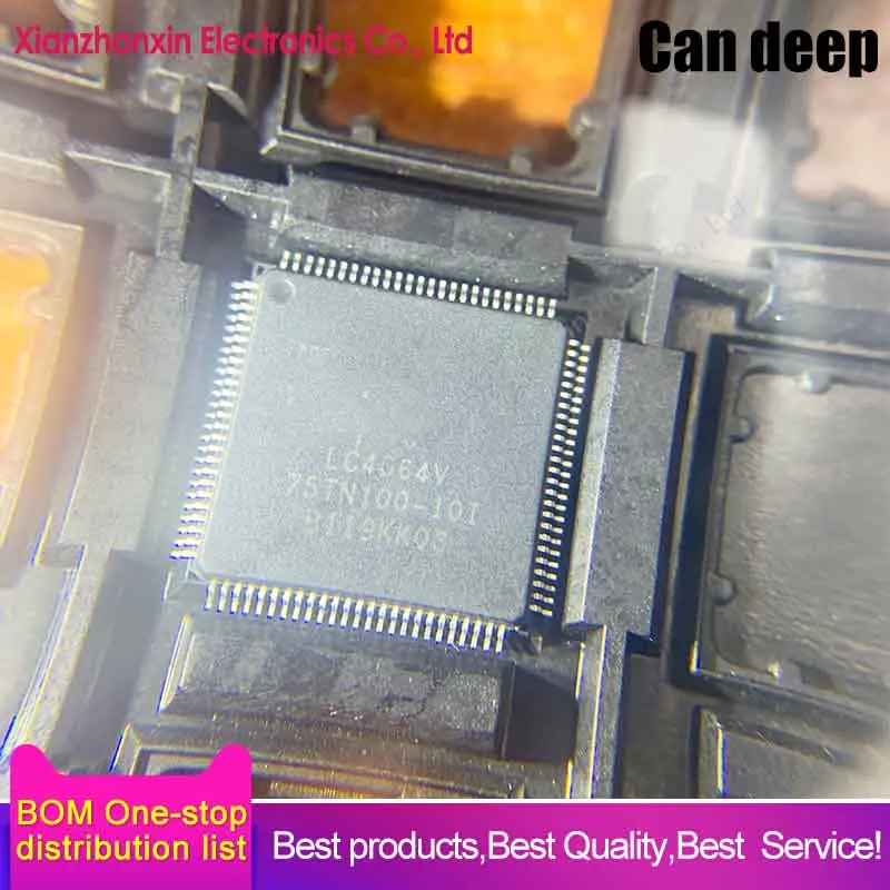 

1PCS/LOT LC4064V-75T100-10I LC4064V 75T100-10I LQFP100 Programmable logic devices