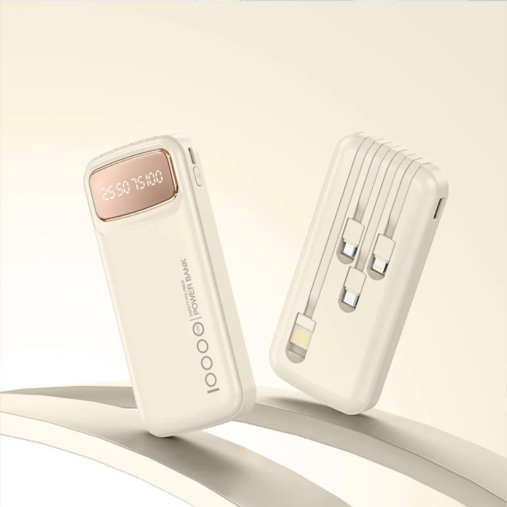 Power Bank con display digitale da 20000 mAh Batteria esterna a ricarica rapida Cavo integrato Power Bank certificato CCC per Samsung iPhone - Image 2