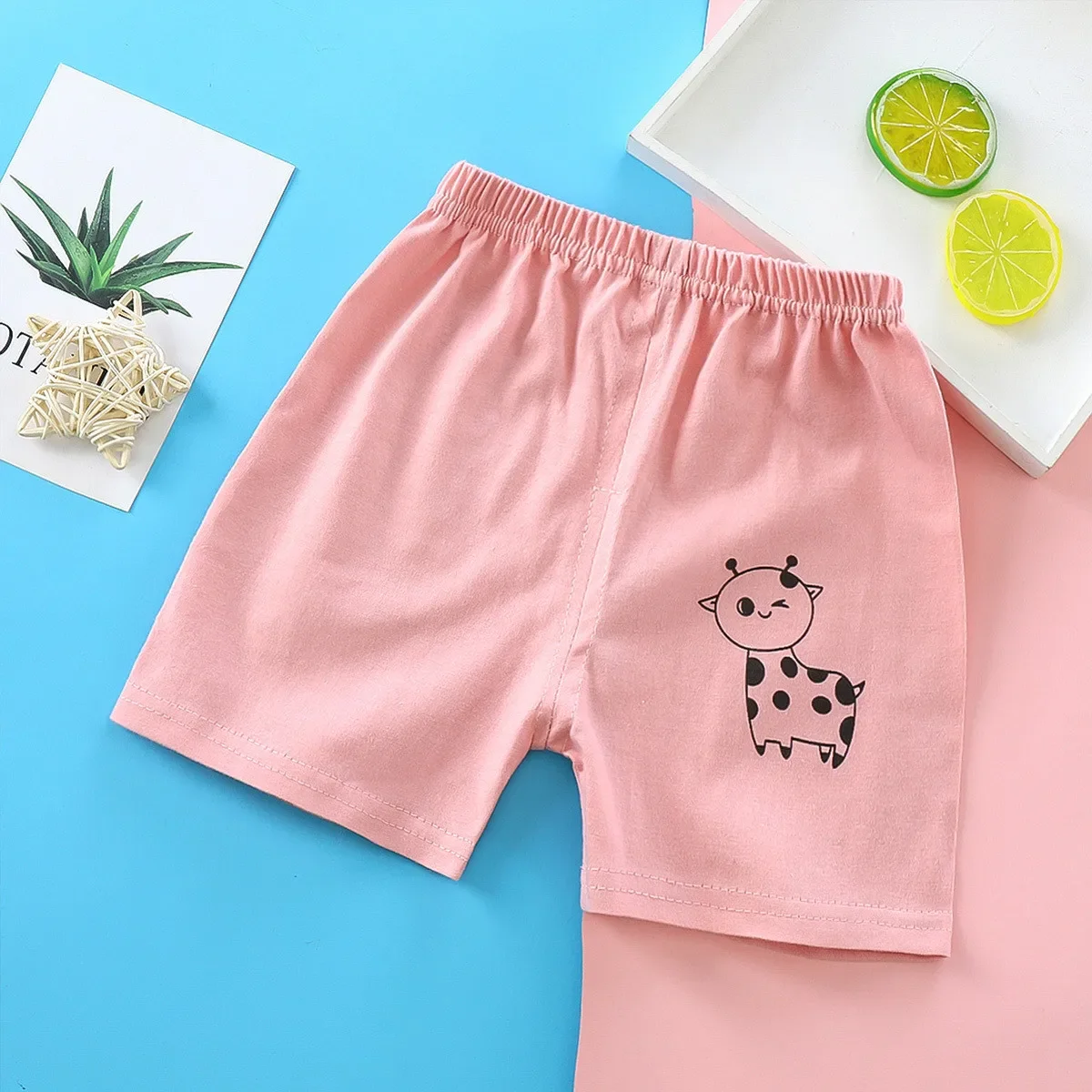 Summer Baby Kids Shorts beach board shorts casual shorts cotton shorts For Boys Girls 1-4T
