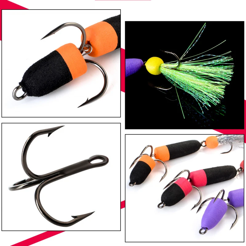 Mandula Polychrome Fishing Lure Soft Lures Foam Bait Swimbait Wobbler Bass Pike Lure Artificial Baits with 2 Treble Hooks fishing lure