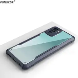Shockproof Transparent Phone Case - Enhanced Protection and Clarity - Redmi 10 2022 (Blue)