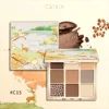 CATKIN Makeup 9 Colors Eyeshadow Palette, Matte and Glitter Eyeshadow Makeup Palette for High Pigmented Natural Shades
