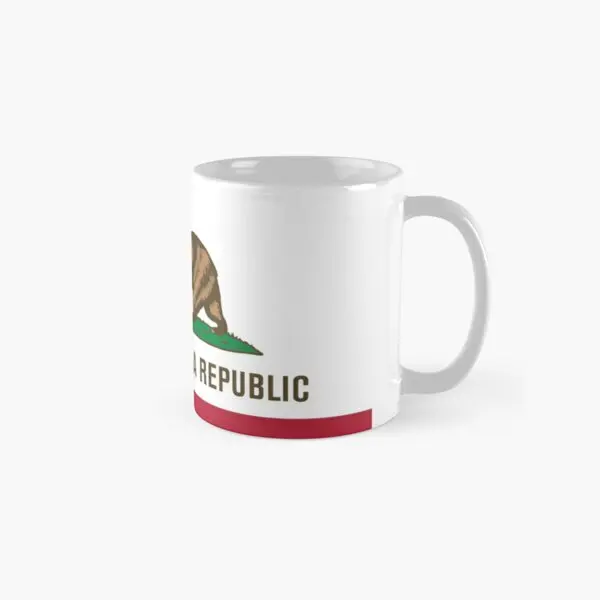 

New California Classic Mug Photo Design Coffee Picture Image Gifts Handle Round Printed Drinkware Simple Tea Cup