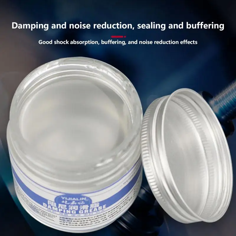 Damping Grease High Viscosity Lubricating Grease Rubber Polishing Abrasive Car Maintenance Supplies Enhances Shock Absorption