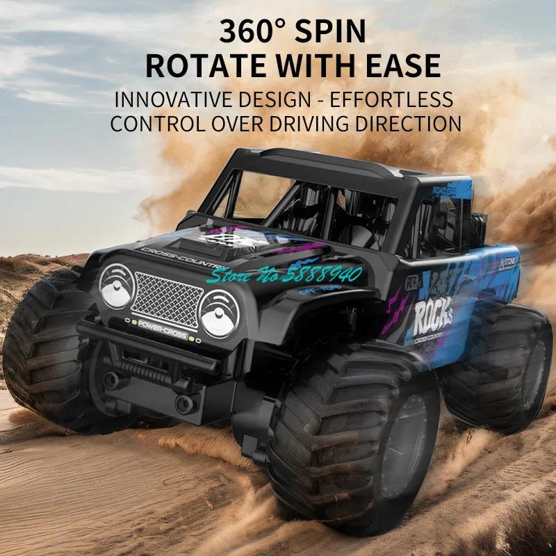 워터랜드 수륙양용 4WD 방수 장난감 원격 제어 자동차 장난감 2.4G 4WD 360 °   회전 오프로드 RC 자동차 고속 트럭 차량