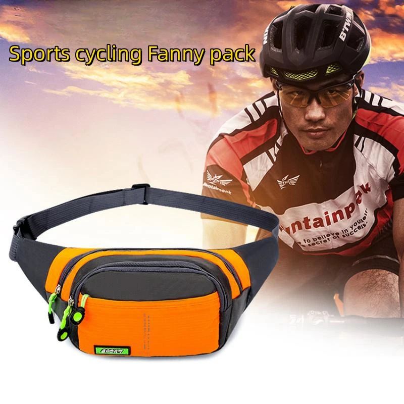 Fanny Pack Large Capacity Sport Waist Bag Waterproof Cycling Fanny Bag Multi-function Running Chest for Men Women Waist Pack running waist bag waist bag