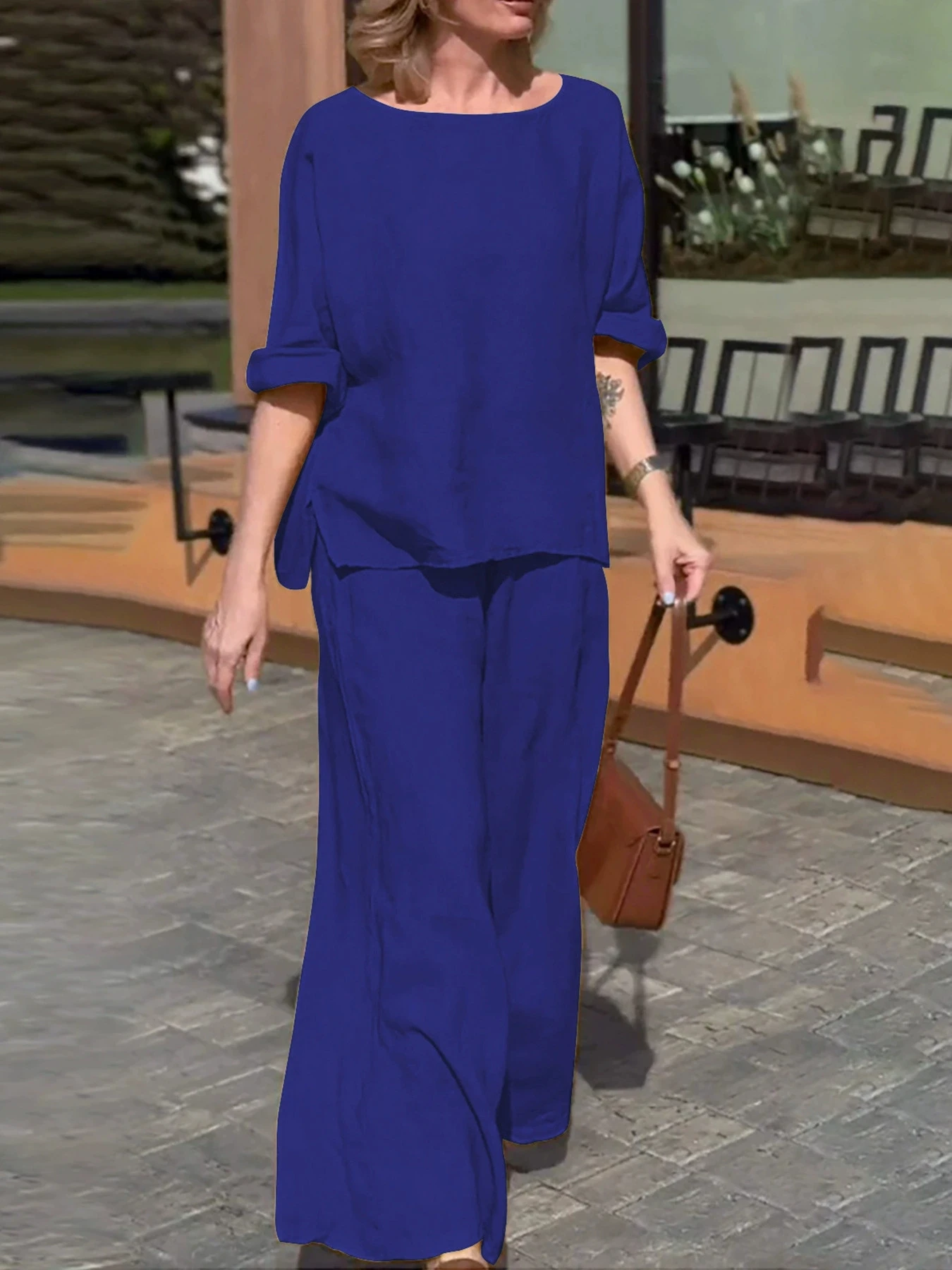 Detalhe do Conjunto de Linho