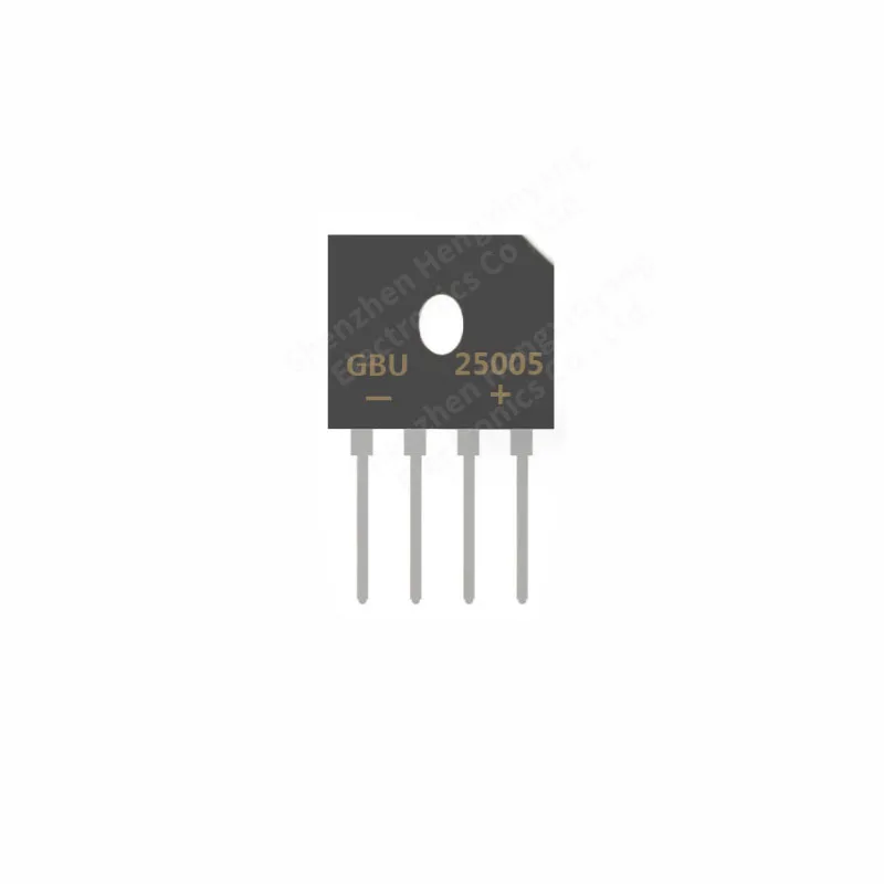 10PCS GBU25005 package GBU 20A 50V rectifier bridge diode