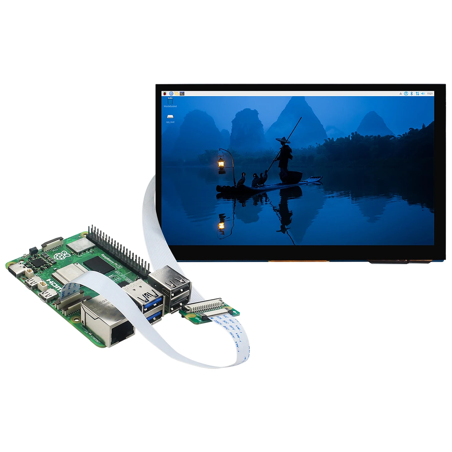 CSI DSI Converter for Raspberry Pi 5 DSI Display CSI Camera Interface 22 Pin to