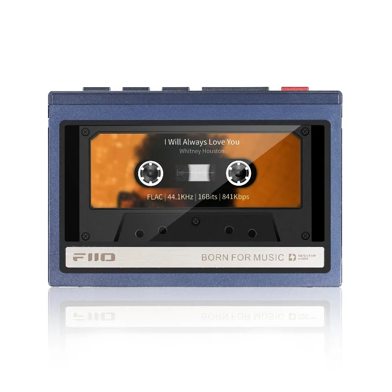 FiiO SK-M21C 테이프 보호 케이스 M21 음악 플레이어용 내구성 있는 무손실 스마트 레트로 휴대용 테이프 케이스 선물