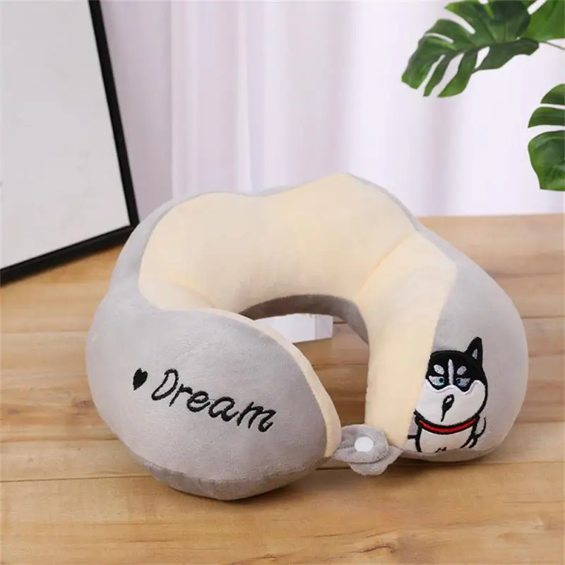 Household Neck Protection Detachable Washable Neck Pillow U-Shaped Pillow Cute Headrest Pillow Neck Car Sleeping Pillow 3