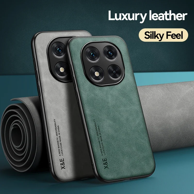 Shockproof Luxury Leather Texture Case with Silky Feel and Magnetic Attraction