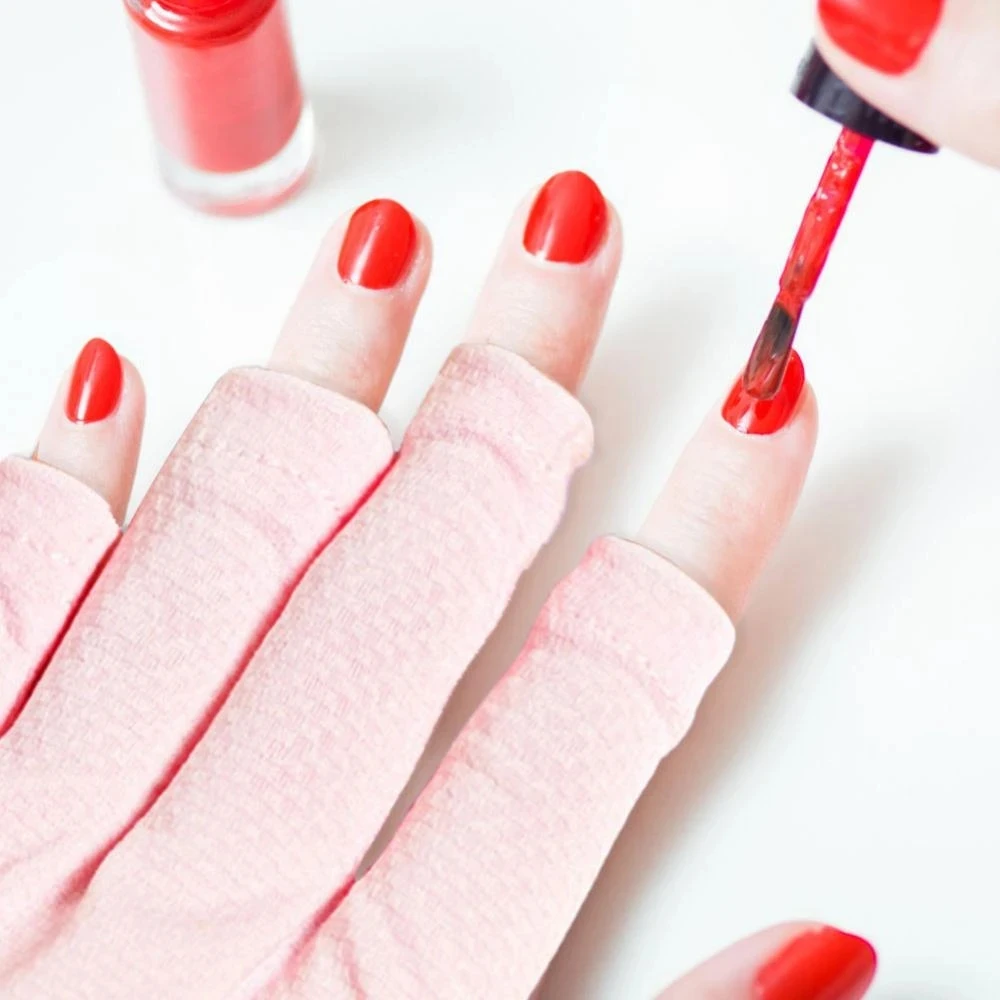 Nail Enhancement Gloves UV Protection Gloves UV Radiation Protection Nail Enhancement LED Lamp Tool 2pcs nail gloves
