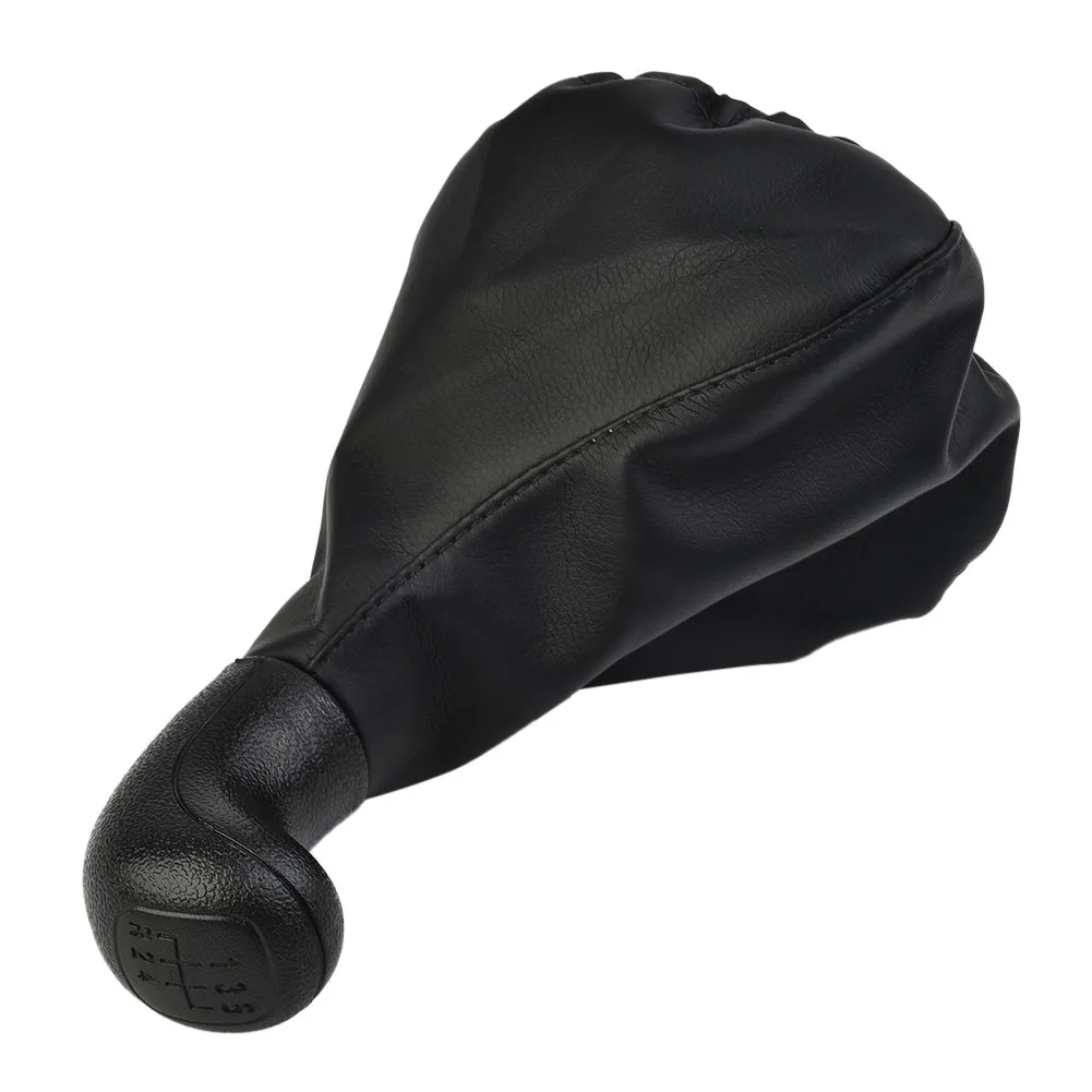 

A22221 Gear Shift Gaiter Knob Accessories Black Decor Faux leather For Mercedes VITO W638 96-00 0002670010 5 Speed Durable