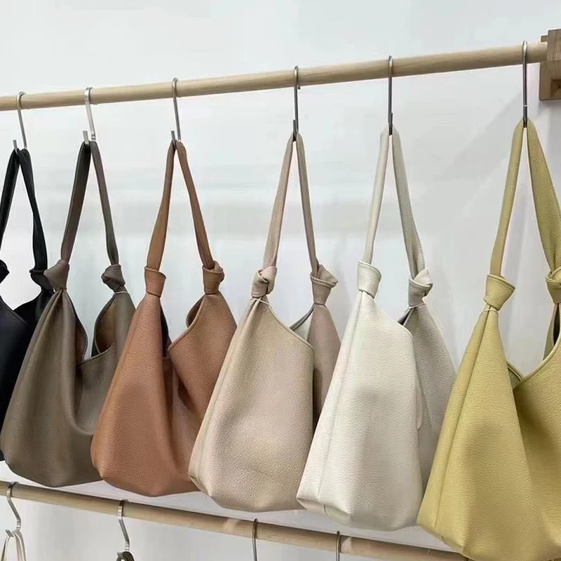 

Fashion Casual Female Vintage PU Leather Luxury Designer Handbags Soft Totes Women Lady Shoulder Composite Bags Large Capacity