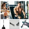 Fitness Pulley Cable 196 in, Adjustable Home Gym Cable Pulley System, Replacement Gym Cable for Pulley Machine Accessories, Thic 4